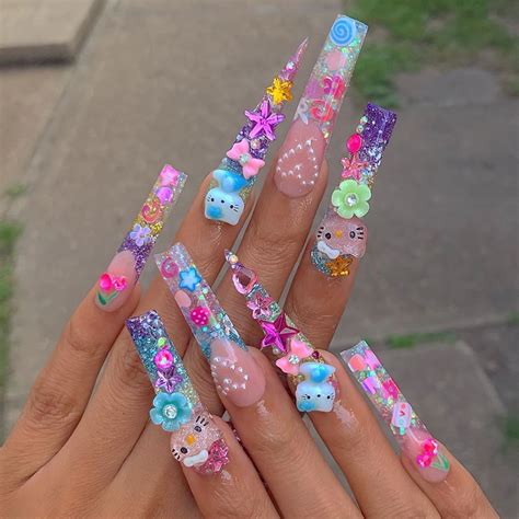 Short <b>Acrylic</b> <b>Nail</b> Ideas For You. . Kawaii acrylic nails